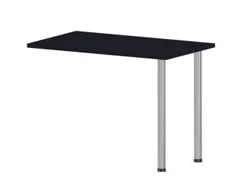 aanbouwtafel,i.h.v.,HxBxD 720-840x1000x600mm,CC-zwart