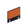 baliepaneel bureau aanbouw links B 600mm CC-zwart BN3012-oranje