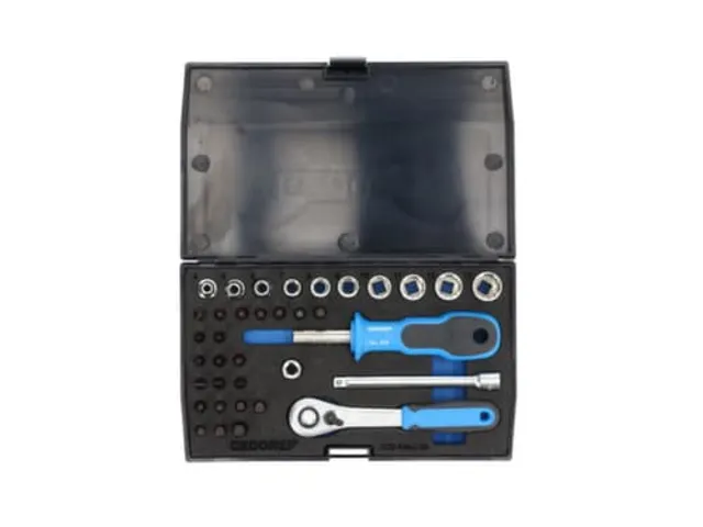 D 20 PME-20 Jeu de clés à douilles 1/4 37pièces UD-IN-IS-PH-PZ-TX