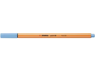 Fineliner STABILO point 88/11 fijn ijsblauw - 5