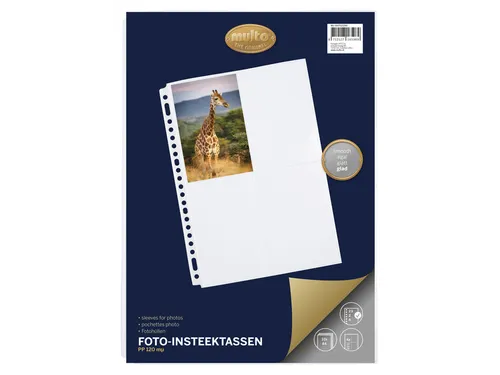Fototas Multo A4 23-Gaats 10x15cm 4 Vakken 0.12mm