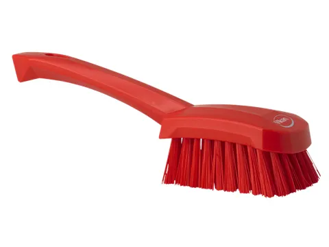 Afwasborstel Korte Steel Rood Hard