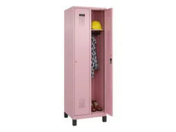 locker,HxBxD 1950x600x500mm,2vak,vak B 300mm,cil.-slot,voeten