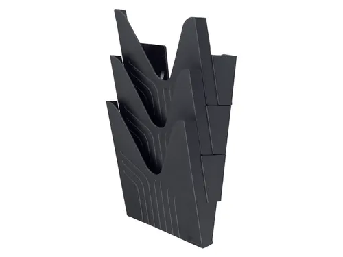 Folderhouder Avery 144-3 Zwart Wandfolderbakje A4 3 stuks