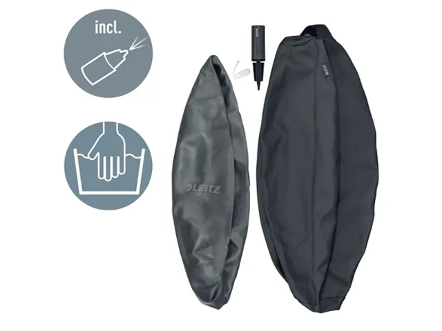Ballon d'assise Leitz Ergo anti-basculement 55cm gris foncé