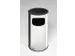 Combi-Asbak 44 Liter HxØ 710x355mm Rvs