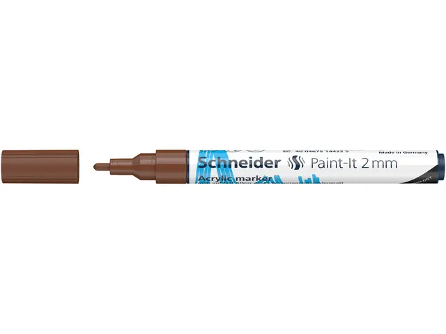 Acrylmarker Schneider Paint-It 310 2mm bruin