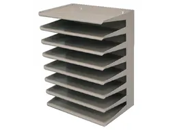 Sorteerrek Vepa Bins 8 delig grijs