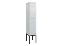 dubbeldekse locker,HxBxD 2120x400x500mm,1x2vak.,vak B 400mm
