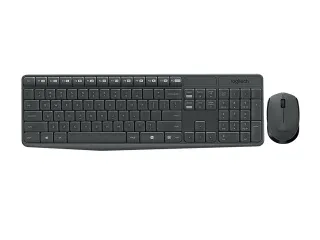 Mk 235 Draadloos Toetsenbord & Muis Qwerty - 1