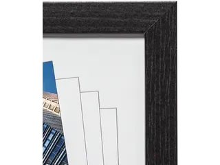 Hampton fotokader Oxford, in 2 cm MDF, zwart, A3 - 4