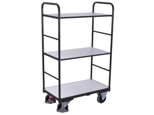 Chariot-esd étagères 250kg 3 plateaux dimensions utiles 850x500mm