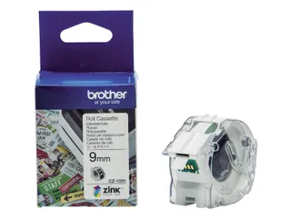 Labeletiket Brother CZ-1001 9mmX5m kleur opdruk - 1