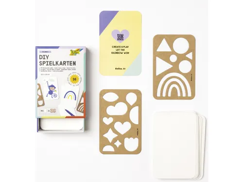 DIY Speelkaarten Folia Blanco 6.5x10cm pak 36 stuks