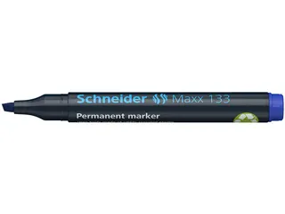 Permanent marker Schneider Maxx 133 schuin 1-4mm blauw - 4