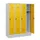 schoollocker,HxBxD 1630x1200x500mm,4vak,vak B 300mm,draaigrendel