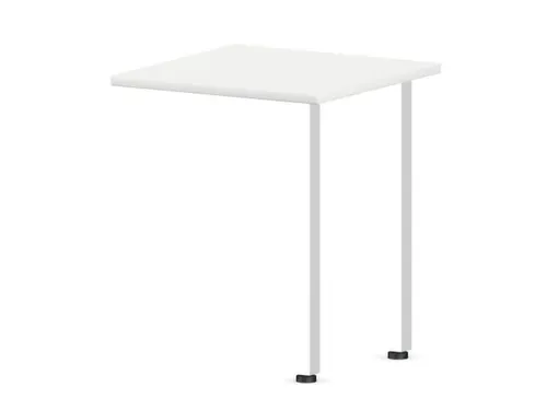 aanbouwtafel,i.h.v.,HxBxD 720-840x600x600mm,Bl-wit