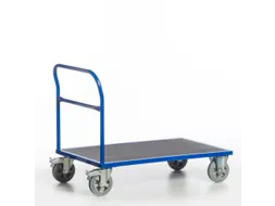 Platformwagen 1000kg Laadvlak Lxb 1000x700mm 1 Duwbeugel Ral 5010