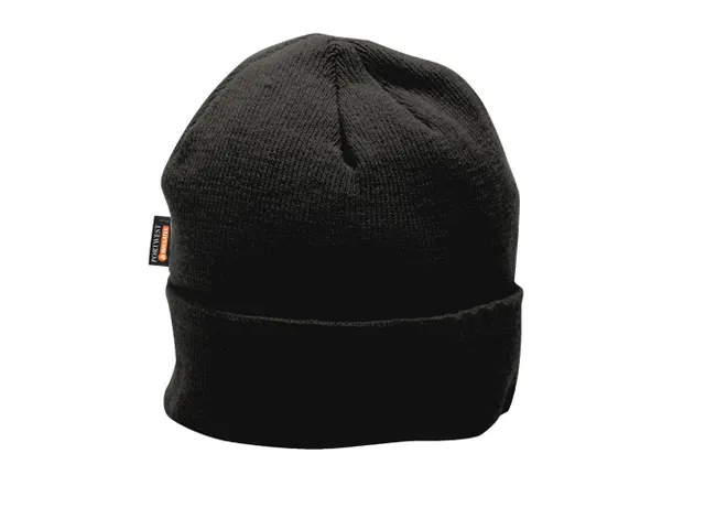 Portwest B013 Insulatex wintermuts, zwart, per stuk