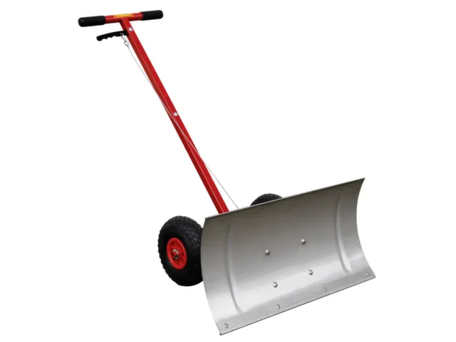 sneeuwschuiver,RVS,RVS schuifstrip-borstelharen,2wielen