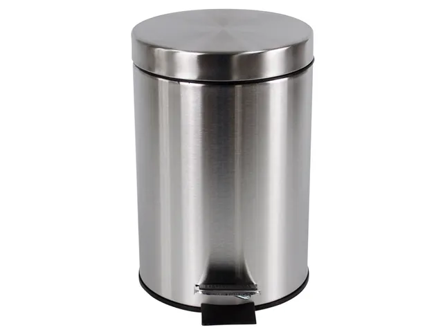 Pedaalemmer BRASQ 20 liter rvs