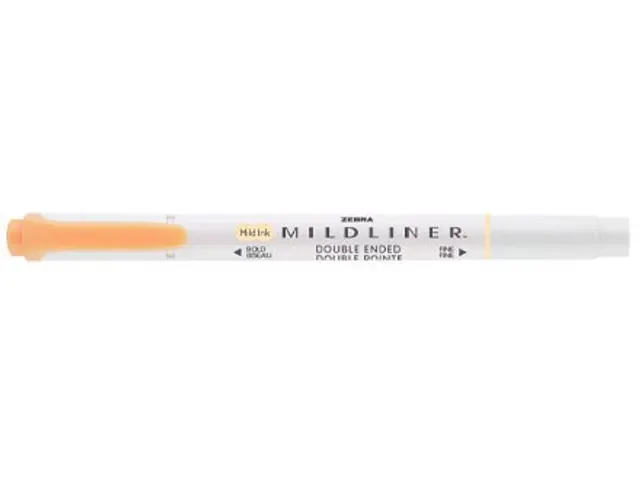 MILDLINER markeerstift oranje dubbele punt