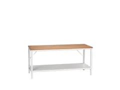 werkbank,HxBxD 780-930x2000x800mm,multiplexblad,4voeten