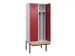 locker met bank,voor scheiding van kleding,HxBxD 2120x800x815mm,2vak
