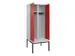locker voor scheiding van kleding,HxBxD 2120x800x815mm,2vak