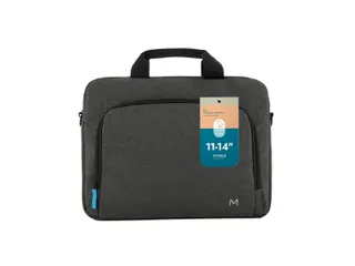 Mobilis The One Basic Laptoptas Toploading 14 Inch Donkergrijs - 2