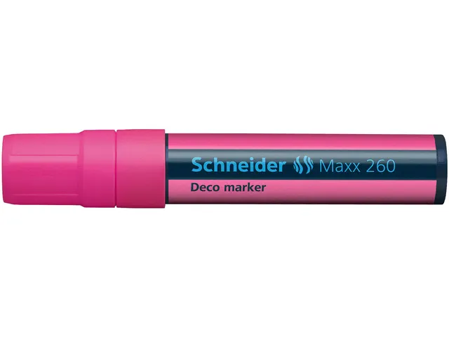 Marqueur craie Schneider Maxx 260 Rose fluo