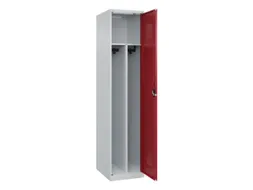 locker voor scheiding van kleding,HxBxD 1850x400x500mm,1vak