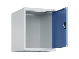 opzetkast,v. locker,1vak.,vak B 400mm,HxBxD 500x400x500mm,cilinderslot