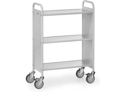 Dossierwagens 4870 150kg 3 Etages 720x350mm Ral7035