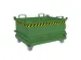 mini-benne à fond ouvrant,HxLxl 625x800x1000mm,0,24m³,fourreau,acier