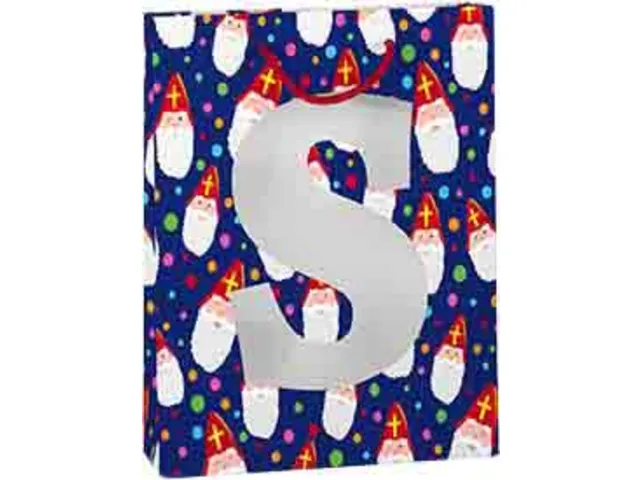 Sachet cadeau Saint-Nicolas avec fenêtre