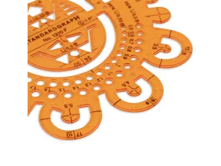 Afrondingssjabloon Standardgraph met hoek meter - 4