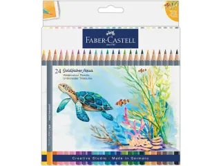 Aquarelpotlood Faber Castell Goldfaber Underwater Treasures kartonetui - 1