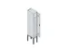 locker voor scheiding van kleding,HxBxD 2120x300x500mm,1vak