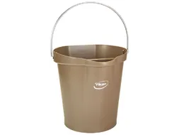 Hygiene 5686-66 emmer 12 liter bruin maatverdeling en schenktuit