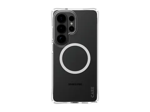 PanzerGlass CARE by Samba Case Transparent w. White Qi Samsung G