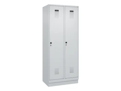locker voor scheiding van kleding,HxBxD 1950x800x500mm,2vak