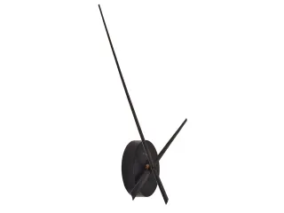Wandklok Nextime Dia. 48cmx3cm Aluminium Zwart 'small Hands' - 4