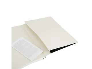 Notitieboek Moleskine XL 190x250mm blanco soft cover zwart - 3