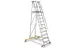 Platformladder Aluminium Bordes H X B X D 2600X 600X 630Mm 10Treden