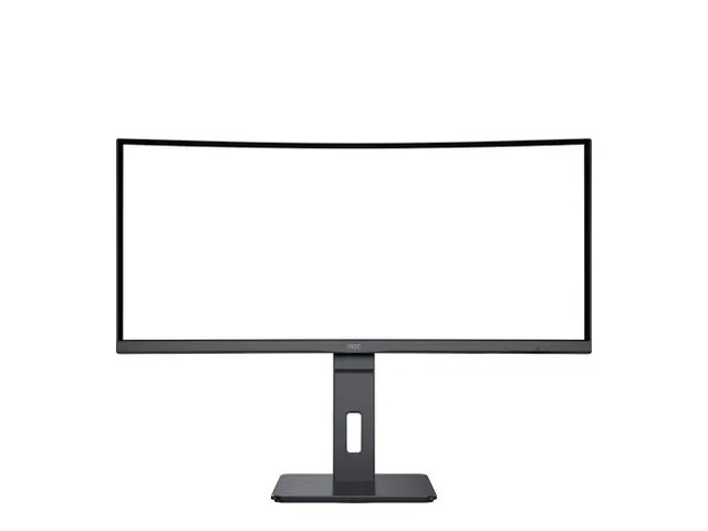 AOC 34 Inch Monitor UltraWide Quad HD LED Zwart