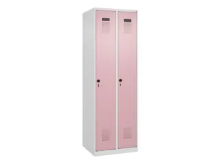 locker,HxBxD 1850x600x500mm,2vak,vak B 300mm,draaigrendel - 3