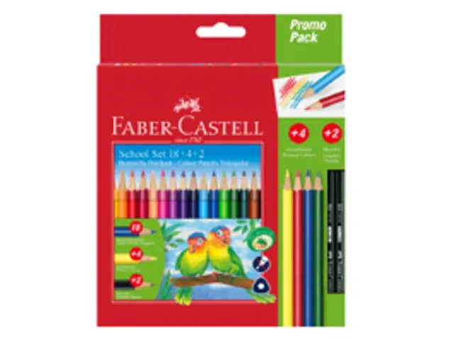 kleurset Faber-Castell Triangular