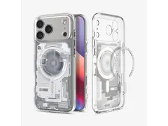 Ultra Hybrid MagFit Apple iPhone 17 Hoesje MagSafe Zero One Wit