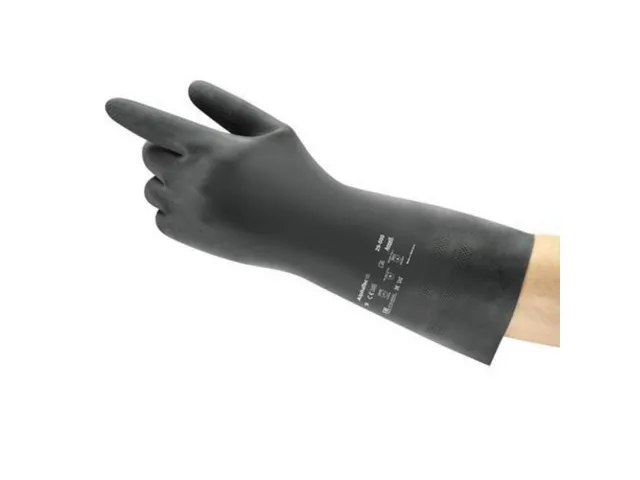 Ansell AlphaTec 29-500 neopreen handschoenen zwart maat 9.5-10 12 paar